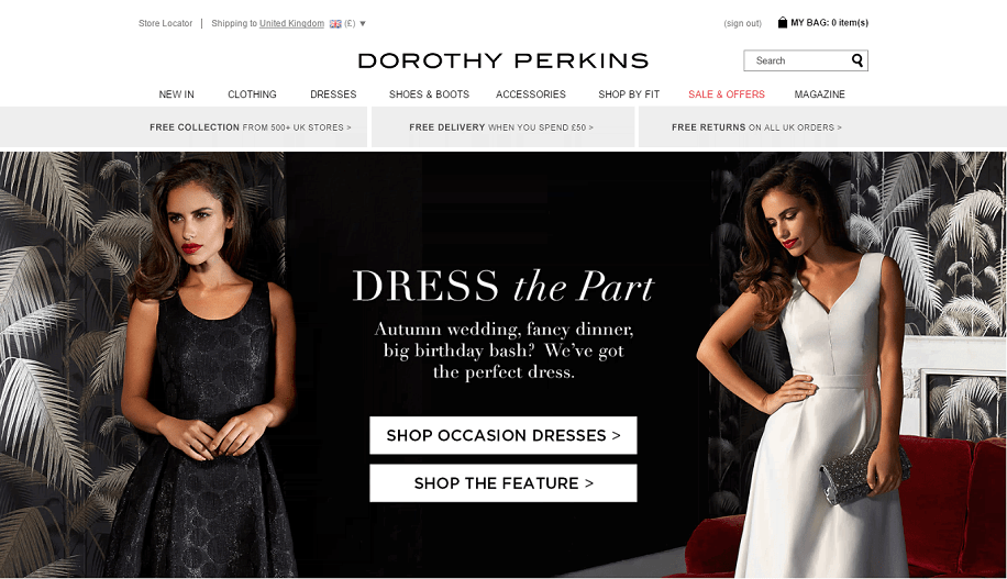 Dorothy Perkins Discount, Sales, Codes & Cashback TopCashback